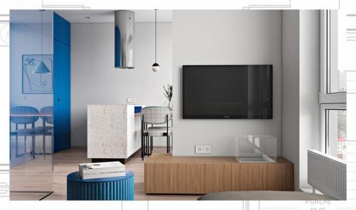 У многих синий цвет с прохладой и свежестью ассоциируется. 06