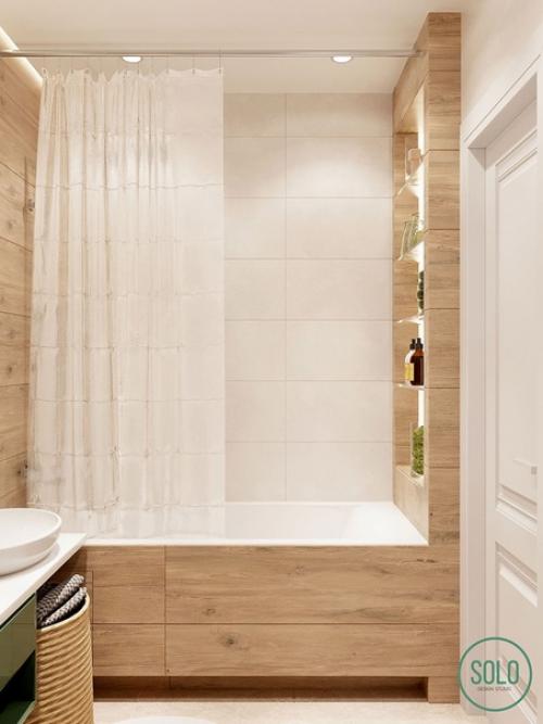 Интерьер совмещенного санузла в 1-комнатной квартире площадью 45 кв. 02