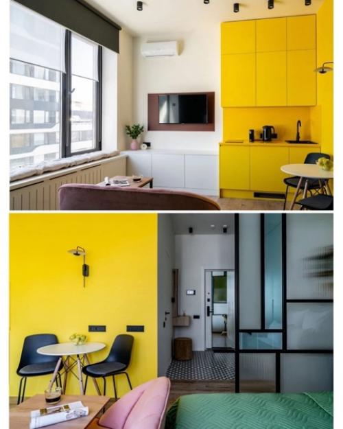 Проект квартиры - студии 29 кв. 02