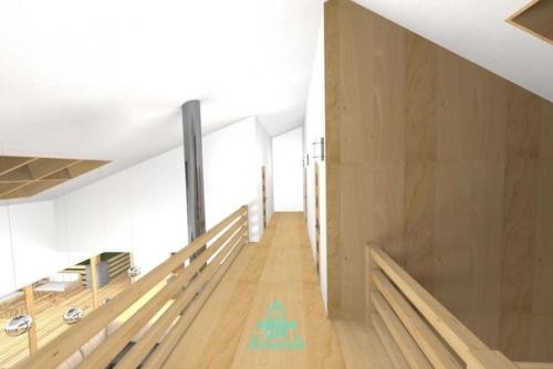 Дом 30 х 20 стильное альпийское шале со спа комплексом. 07