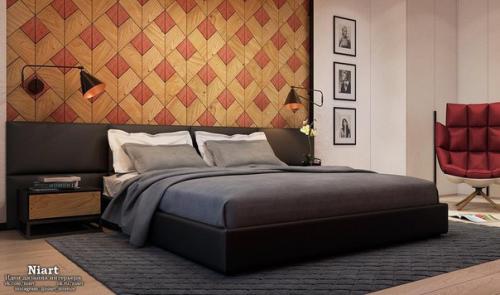 Дизайн двухкомнатной квартиры с барной стойкой на балконе. 06