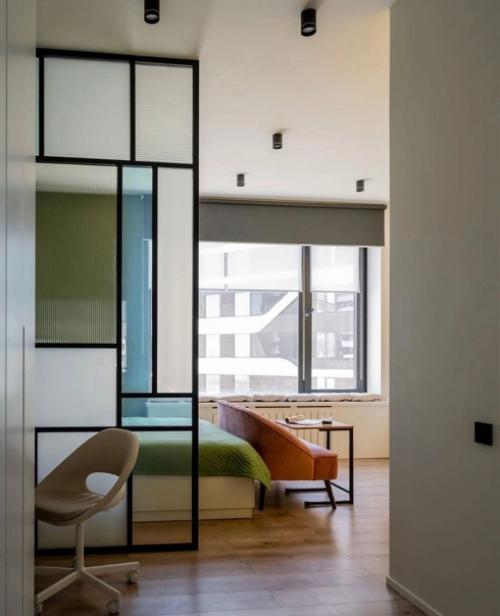 Проект квартиры - студии 29 кв. 03