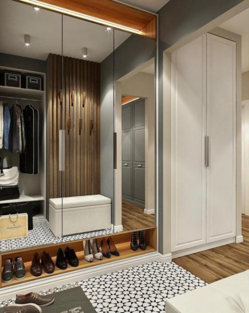 Стильные варианты. Оформления прихожей. 08