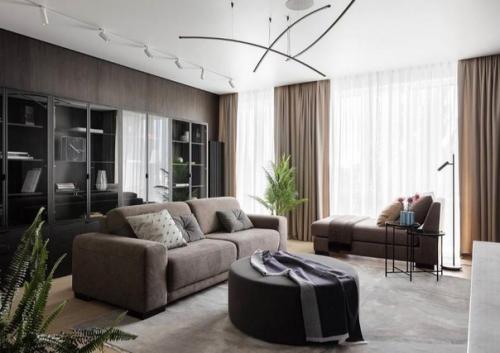 Стильный интерьер квартиры для молодого человека. 05