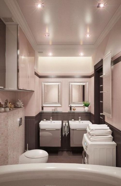 Какой потолок для ванной выбрать? 03