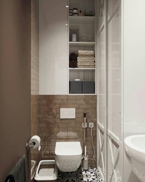 Вот вам 10 стильных вариантов оформления санузла. 02