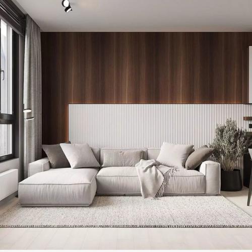 Интерьер кухни - гостиной, площадью 18 кв. 03