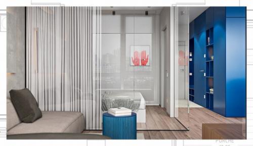 У многих синий цвет с прохладой и свежестью ассоциируется. 07