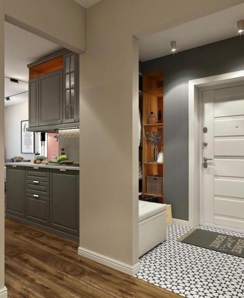 Стильные варианты. Оформления прихожей. 07