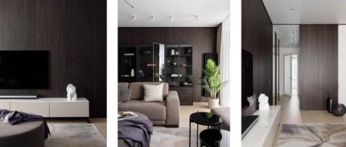 Стильный интерьер квартиры для молодого человека. 02