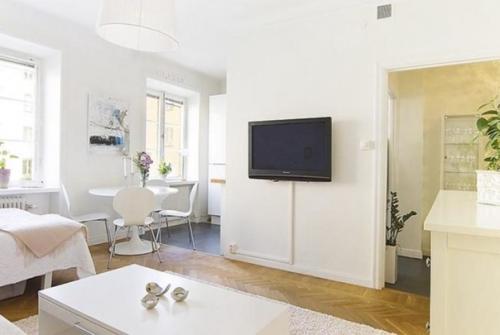 Светлый интерьер квартиры - студии площадью всего 31 кв. 05