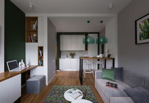 И снова пример обустройства компактного жилья. 01