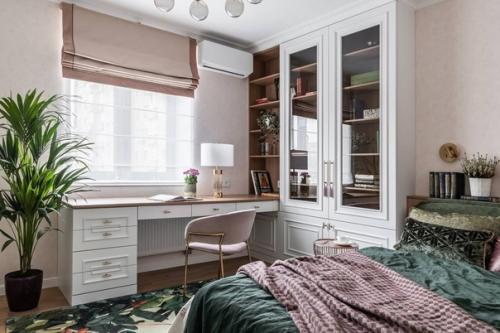 Двухкомнатная квартира в стиле неоклассика с восточными мотивами. 03