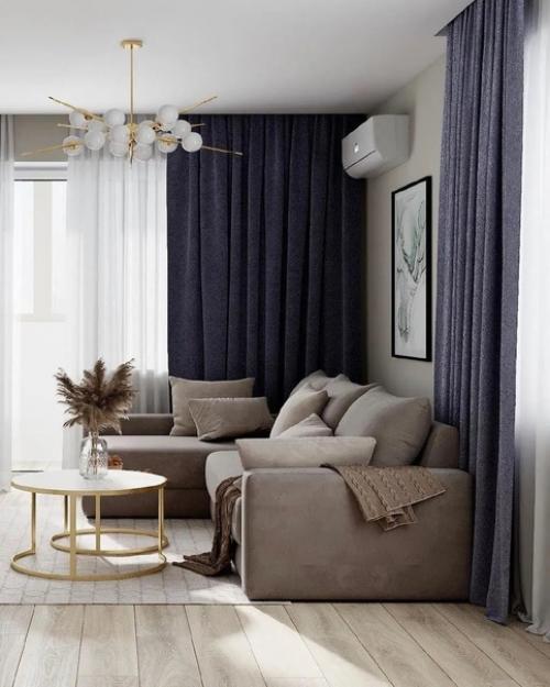 Наглядный пример практичной и современной организации пространства, красивого сочетания цветов и материалов. 06