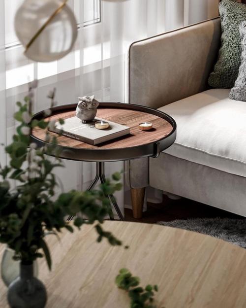 Красивое сочетание дерева и оливкового цвета. 04