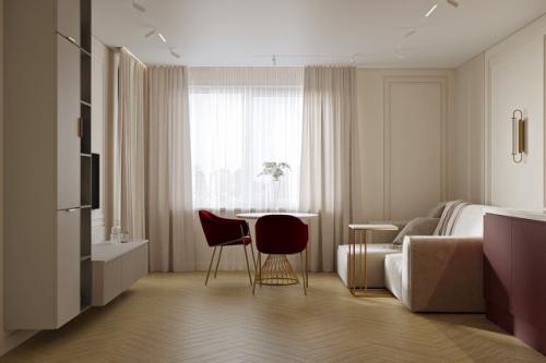 Новый пост - обзор гостиной с кухней, или еврогостиной для мужчины и женщины! 02