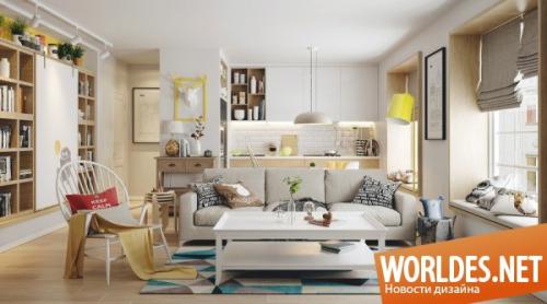 * Идеи для ремонта: потрясающие квартиры, которые показывают красоту скандинавского дизайна *. 03