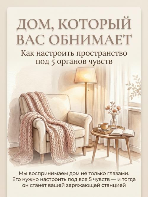 Ваш дом может буквально обнимать вас или медленно съедать вашу энергию - и вы даже не заметите как. 
