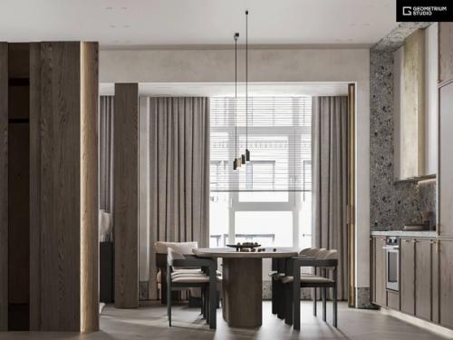 Дизайнгостиной интерьеркухни.  Что делать семейной паре, если предпочтения в интерьере у них расходятся? 04