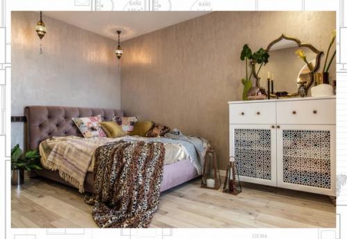 Квартира в восточном стиле. 01