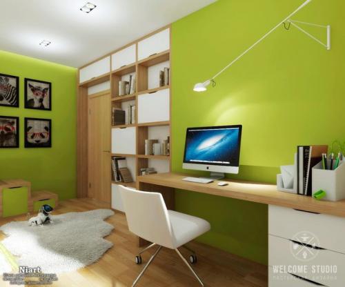 Двухкомнатная квартира Бетонные Джунгли. 05