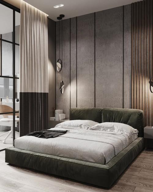 Дизайн - проект небольшой студии без ярких акцентов в нейтральных тонах. 06