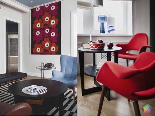 Современный интерьер для молодой семьи в Москве ч. 1. 05