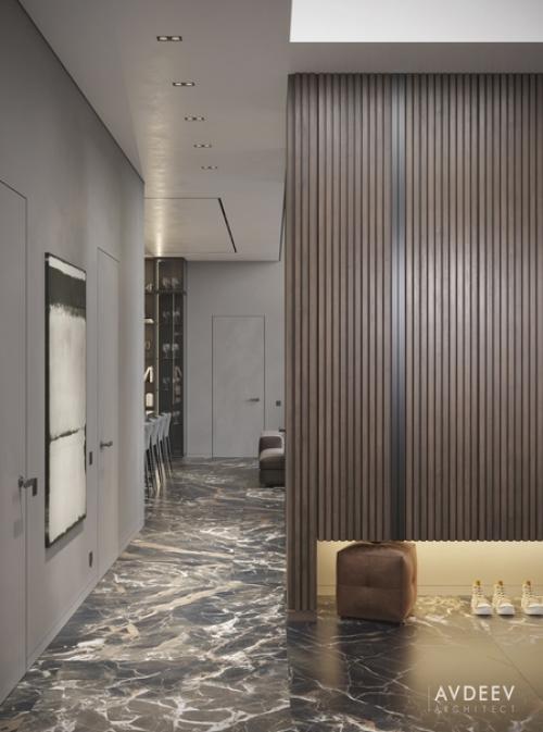 Интерьер кухни - гостиной. 08