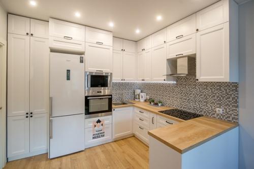 Одно из самых красивых сочетаний цветов - белый и Дерево. 06