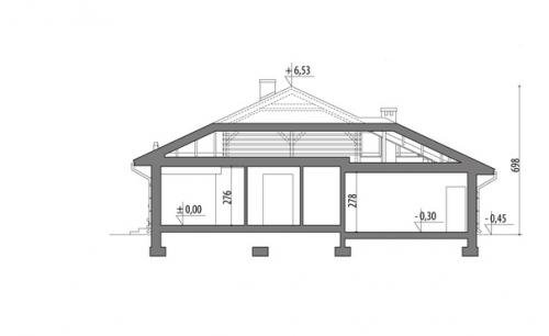 План и фасады польского дома оберон. 05 План и фасады польского дома оберон. 05