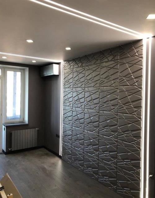 Ремонт в новостройке. Интересные идеи оформления стен. 07