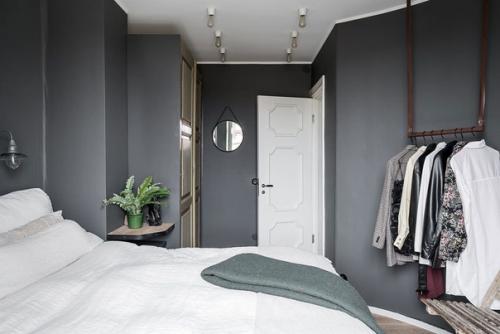 Интерьер небольшой квартиры в Швеции (50 кв. 08