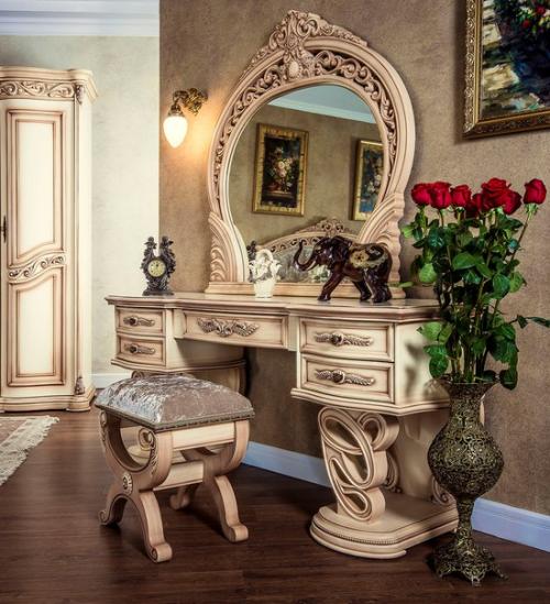 Спальня ШАХ, текстура Караваджо / крем. 03