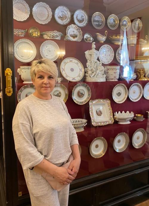 Великолепные интерьеры, музея Екатерининского Корпуса, богатые убранства облика дворцовых интерьеров, поразили своей красотой. 06