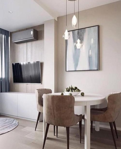 Красивое оформление. Интерьера кухни. 01