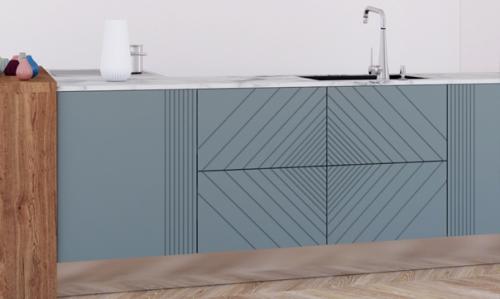 Геометрические полосы простой и эффективный способ интерьеру особенность придать. 09