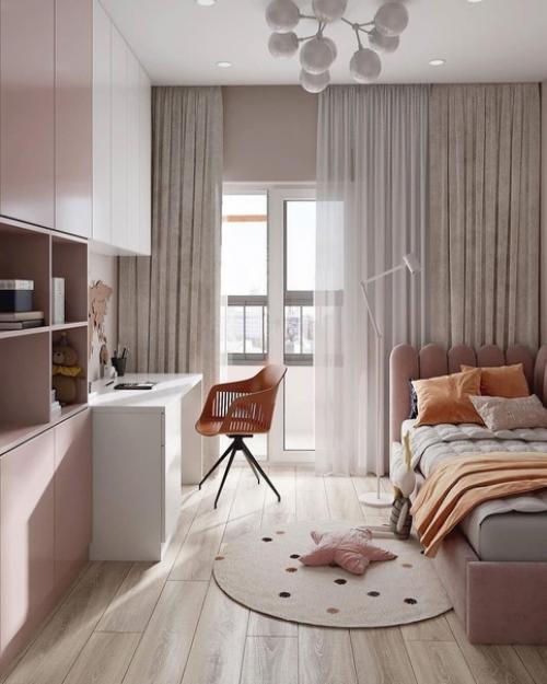 Дизайн - проект квартиры в светлой цветовой гамме. 05