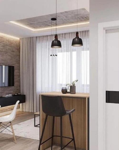 Интерьер просторной квартиры. 06