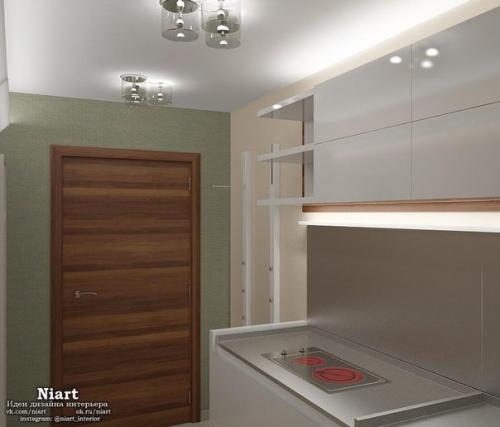 Дизайн интерьера квартиры - студии 25 кв. 04