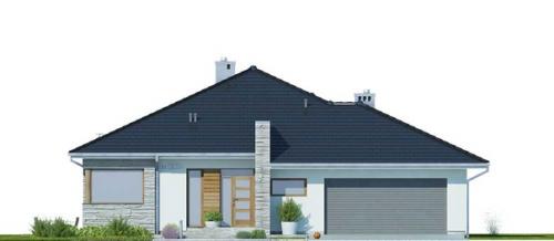 План и фасады польского дома оберон. 06 План и фасады польского дома оберон. 06