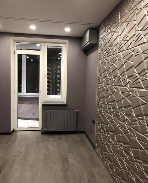 Ремонт в новостройке. Интересные идеи оформления стен. 08