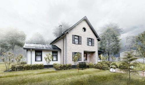 Эскизный проект загородного коттеджа. 03