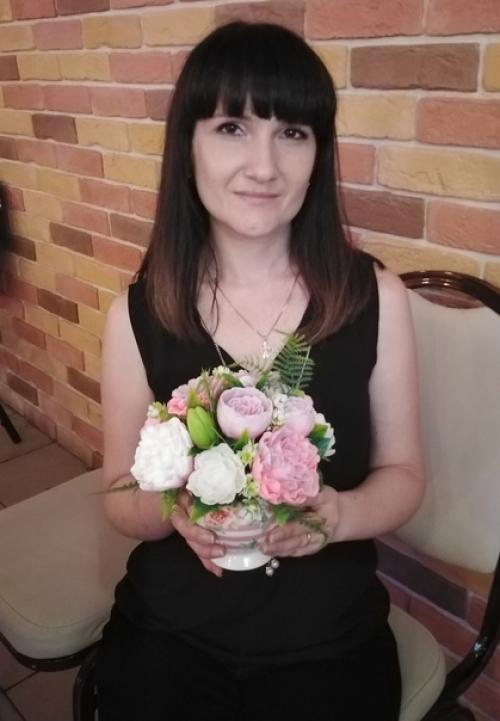 Букетик для своей любимой снохи сделала. 02