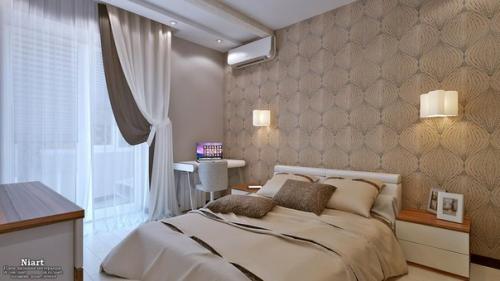 Интерьер в бежевых тонах - как оформить квартиру. 08