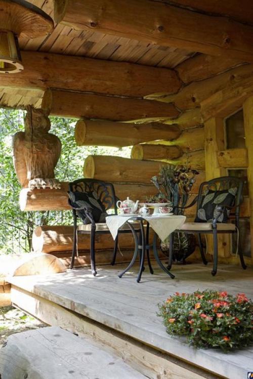 Дачный дом, построенный без единого гвоздя, представило архитектурное бюро столицы. 08