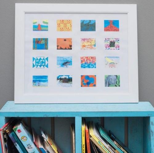 Оригинальные идеи, как сохранить детский рисунок. 01