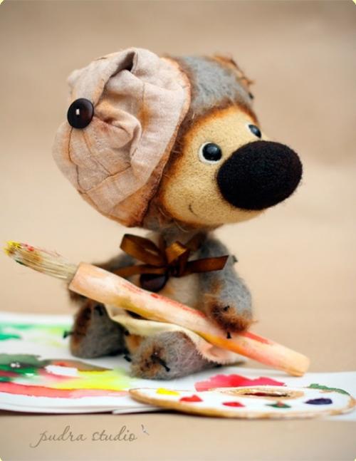 Чудесные мишки от Ирмы папейкайте (Pudra Studio). 01