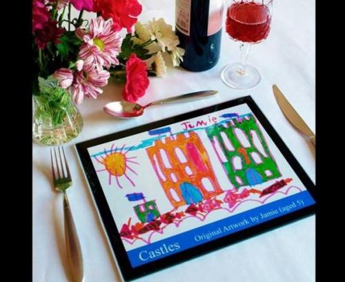 Оригинальные идеи, как сохранить детский рисунок. 06