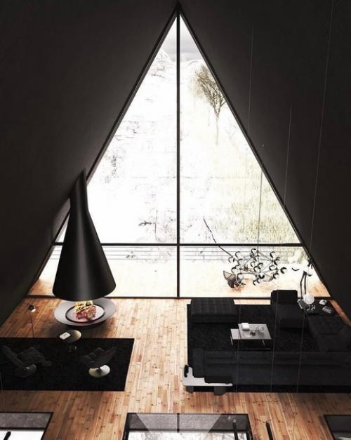 В США построили футуристический дом над пропастью: фото впечатляющего интерьера. 04