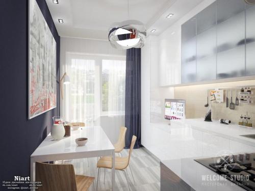 Двухкомнатная квартира Maxi - Красный. 04